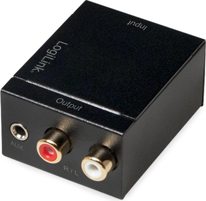 LogiLink Coaxial and Toslink Adapter (Digital -> Analog)