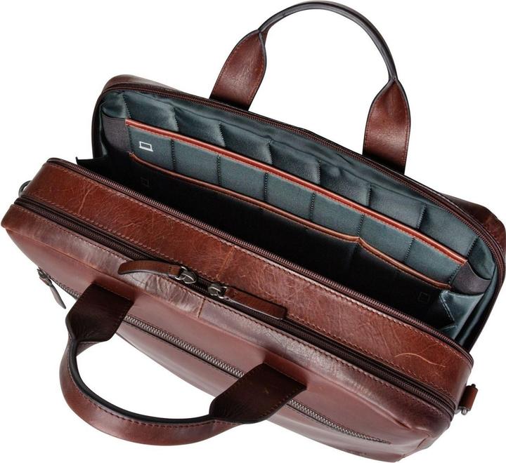 Actual product image Jost Lund briefcase leather 40.5 cm laptop compartment (16.54")