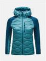 Actual product image Peak Performance W Helium Down Hybrid Hood (S)