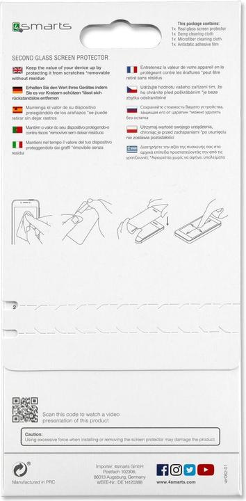 Produktbild 4smarts Second Glass 2.5D (1 Stück)