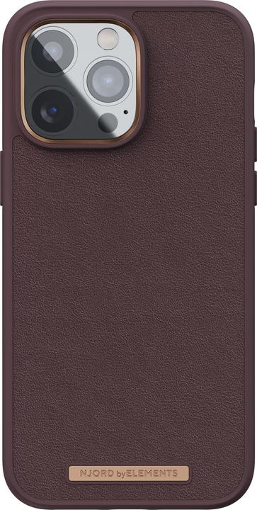Actual product image Njord Genuine Leather Case Iphone 14 (Apple iPhone 14 Pro Max)