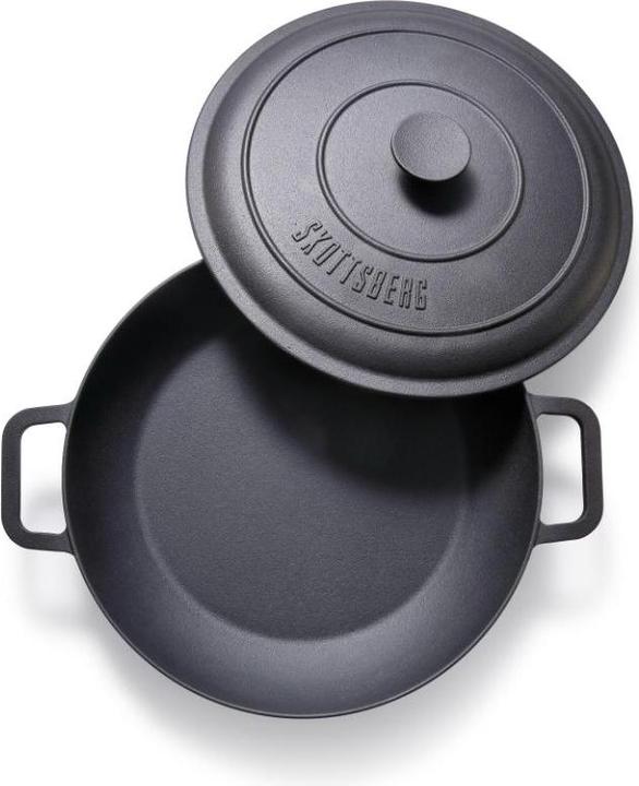 Produktbild Skottsberg Topf Cast Iron, 31.5 cm Durchmesser, 3 Liter, Gusseisen (31.50 cm, Bräter + Schmortopf, Gusseisen)