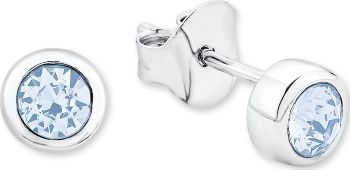 Immagine prodotto Amor Bellissimo orecchino di base da 6 mm in argento sterling silver 925 (Argento)