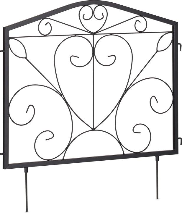 Image du produit Relaxdays 4x Clôture de parterre (240 cm)