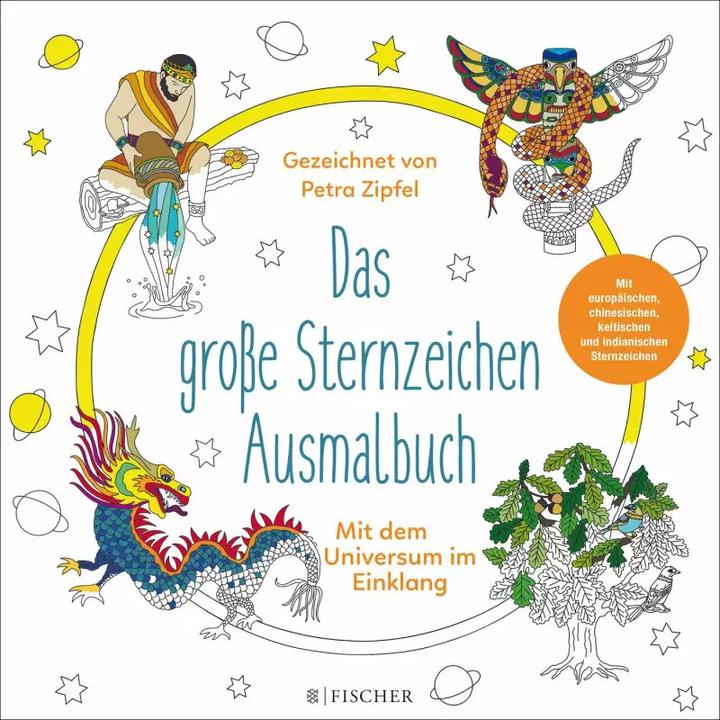 Image du produit Le grand livre de coloriage des signes du zodiaque