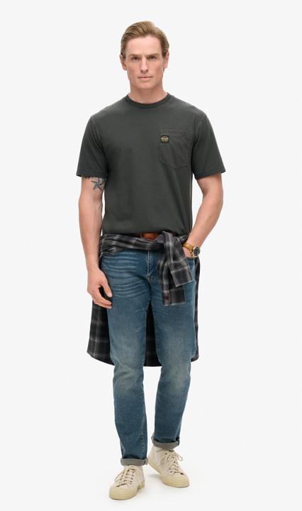 Immagine prodotto Superdry T-shirt con tasca e cuciture a contrasto (M)