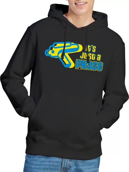 Immagine prodotto Star Trek Quogs Just a Phase Felpa con Cappuccio Uomo (L)