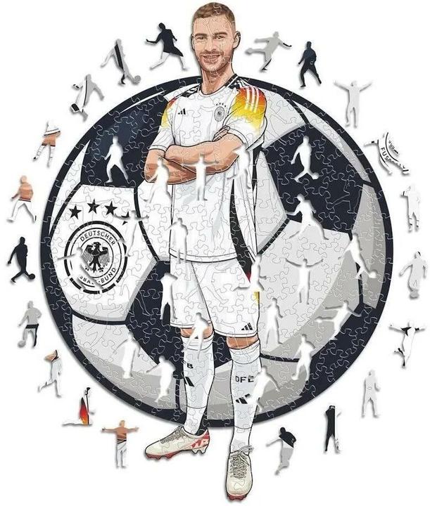 Produktbild Iconic Joshua Kimmich (Deutsche Nationalmannschaft) - Holz Puzzle Grösse M (270 Teile) (270 Teile)