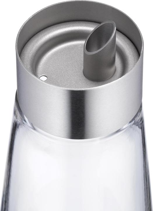 Produktbild WMF Essig Ölspender Dosierer 500ml Aromadeckel De Luxe Glasbehälter Edelstahl (500 ml)