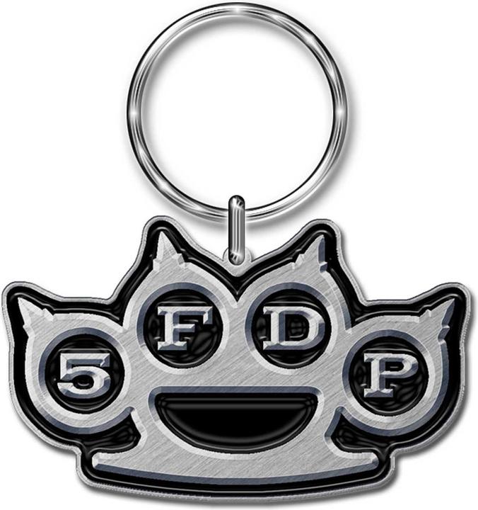 Five Finger Death Punch Infill Logo Emaille Schlüsselanhänger