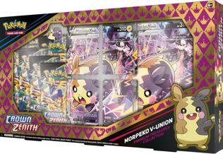 Actual product image Asmodée Pokémon trading card game Crown Zenith Morpeko V-Union Premium Collection