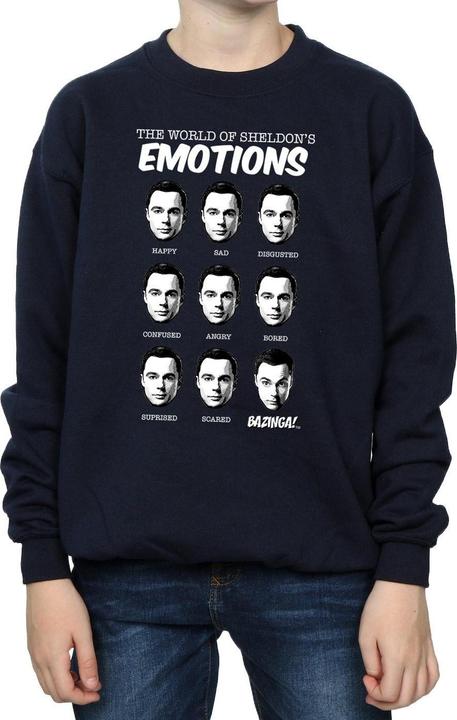 Produktbild Dam Sheldon Emotions Sweatshirt Jungen (128)