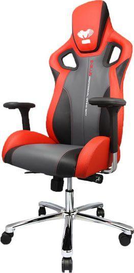 Actual product image Blue Gaming chair E-Blue Cobra II EEC306 Gaming Chair, Grey-red
