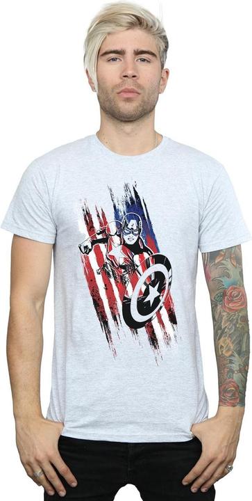 Produktbild Avengers Captain America Streaks TShirt (4XL)