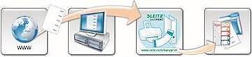 Produktbild Leitz PC-beschriftbares Register