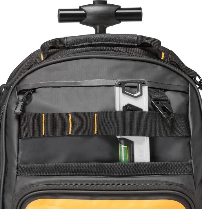 Produktbild DeWalt Werkzeugrucksack mit Taschen aus der Soft Storage-Serie auf Rollen, Teleskopgriff (46 Teile)