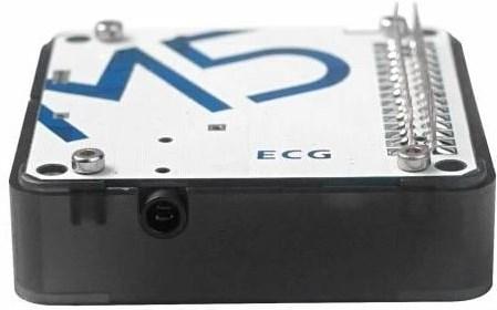 Produktbild M5Stack EKG-Modul 13.2 (AD8232) mit Kabeln und Pads