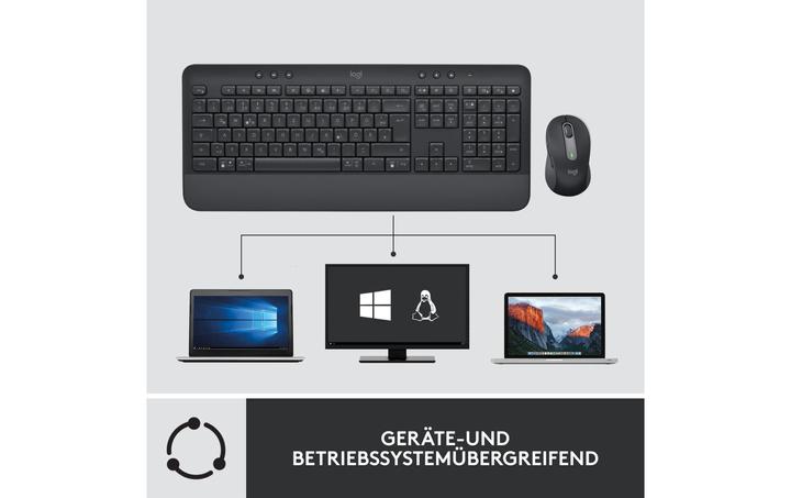 Produktbild Logitech MK650 for Business (CH, Kabellos)