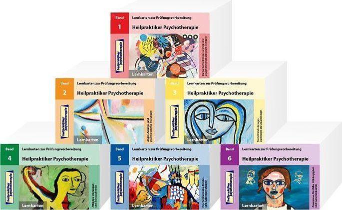 Produktbild Heilpraktiker Psychotherapie - 1200 Lernkarten - Teil 1-6 (Deutsch, Marcus Mery, 2020)