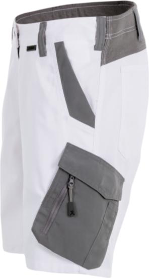 Produktbild Planam Herren Shorts weiss/zink M L (L)