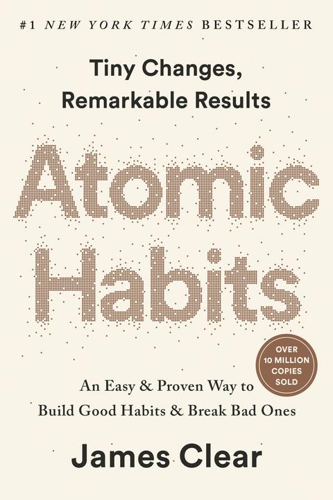 Valeurs nutritives et ingrédients Atomic Habits (Anglais, James Clear, 2019)