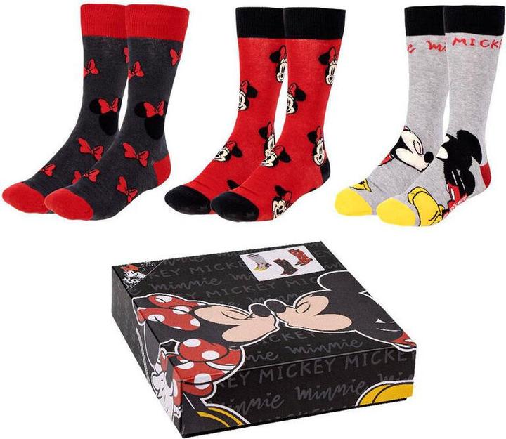 Immagine prodotto Cerda MICKEY & MINNIE - Confezione da 3 paia di calze da ginnastica (misura 35-41) (confezione da 3, 35, 41)