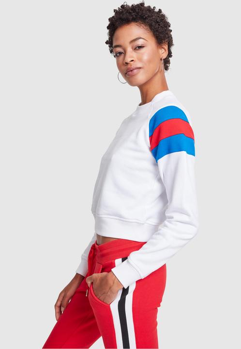Immagine prodotto Urban Classics Girocollo con maniche a strisce da donna (XXL)