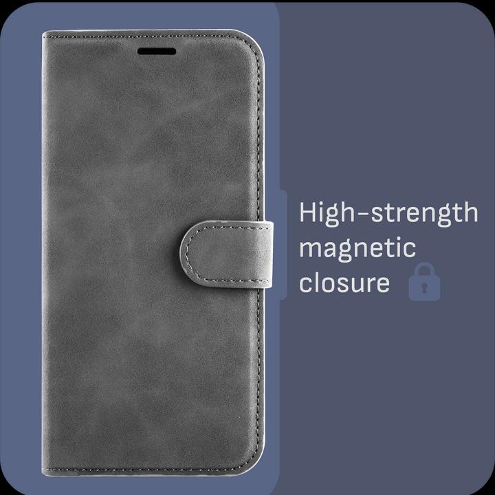 Actual product image Cazy Premium wallet case for iPhone SE 2022, magnetic wallet case, card slots, stand - (Apple iPhone SE (3rd Gen))