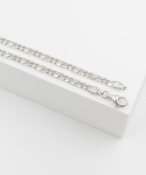 Produktbild Muau 8er-Kette (21 cm, 750/18K Weissgold)