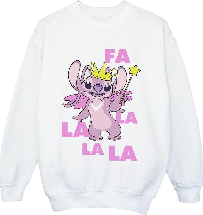 Disney Lilo & Stitch Angel Fa La La Sweatshirt Jungen