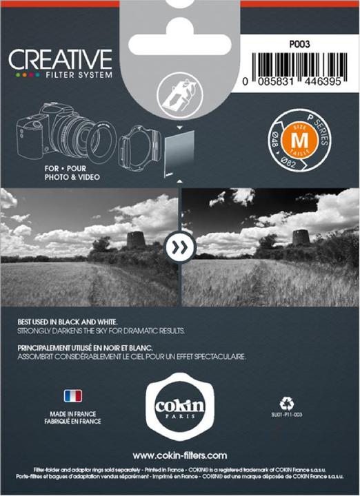 Actual product image Cokin Filter P003 (82 mm)