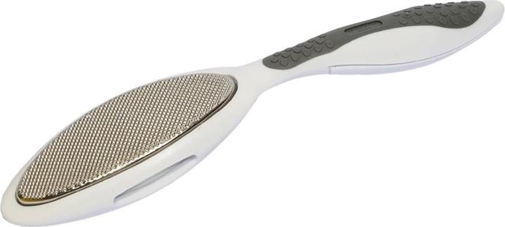 Actual product image Herba Foot rasp with coarse and fine file Softtouch grey