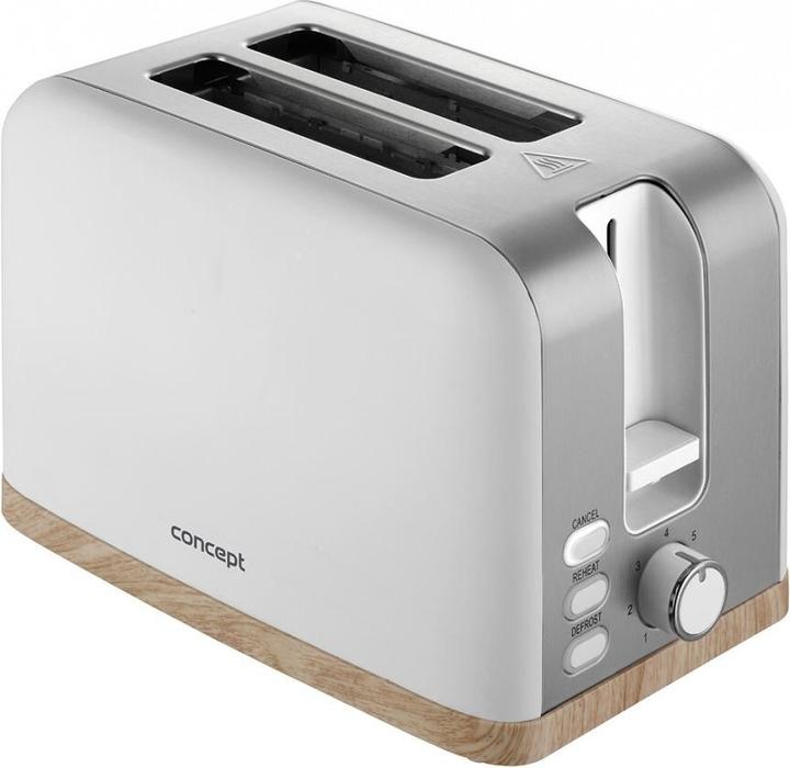 Produktbild Concept Toaster Elwood weiss TE2015 (EU-Stecker)