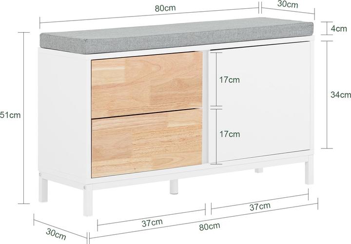 Produktbild SoBuy Aleah (80 cm)