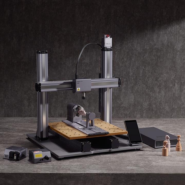 Actual product image Snapmaker Rotary Module A350 Bundle