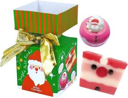 Produktbild Bomb Cosmetics Jingle Bell Rock Mini Cracker Geschenk mit reinen ätherischen Ölen (Körperpflegeset)