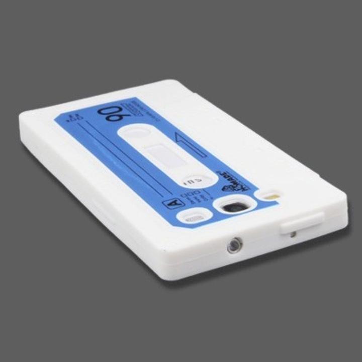 Produktbild König Design Silikon Hülle Kassette für Handy Samsung I9300 Galaxy S3 Weiss (Samsung Galaxy S3, Samsung Galaxy S3 Neo)