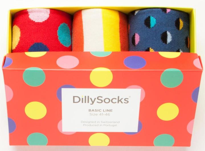 Produktbild DillySocks Basic Line (3er Pack)