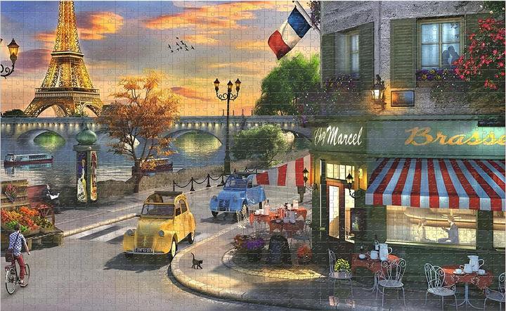 Immagine prodotto Ravensburger Un'ora di sera romantica a Parigi (2000 pezzi)