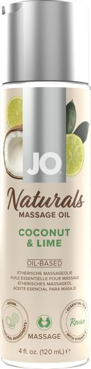 Produktbild System JO Naturals Massage Oil Coconut & Lime 120 ml (120 ml)
