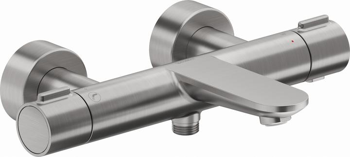Brushed stainless steel