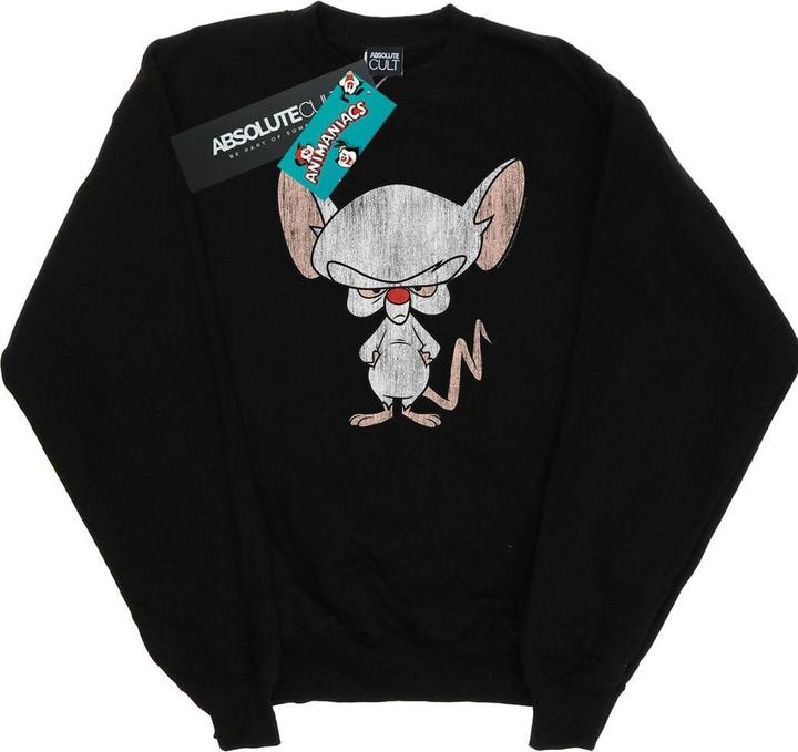 Actual product image Universal Textiles Mens The Brain Classic Pose Sweatshirt (4XL)