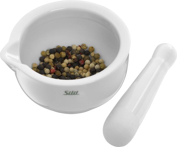 Produktbild Silit Mörser mit Stössel 10cm Porzellan spülmaschinengeeignet