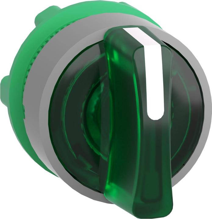 Actual product image Schneider Electric Illuminated selector switch, front, plastic, ZB5AK1733C0