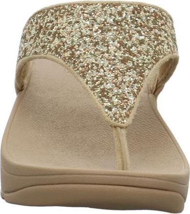 Actual product image Fitflop Lulu Glitter Toe Thongs (39)
