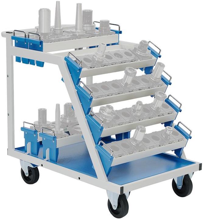 Actual product image Bedrunka & hirth CNC-Transportwagen 630x900x860 6 Werkzeugaufn. 600