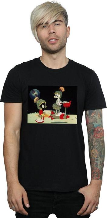 Actual product image Looney Tunes Mens Bugs Bunny Spaced T-Shirt (4XL)