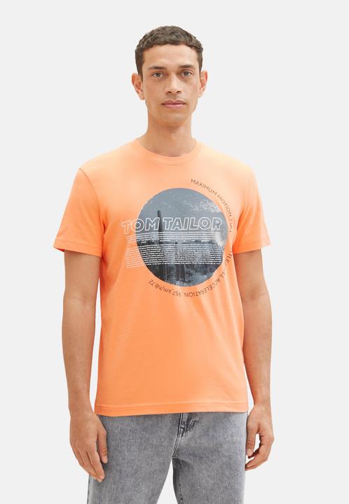 Actual product image Tom Tailor T-Shirt Kurzarmshirt mit Foto-Print (XL)