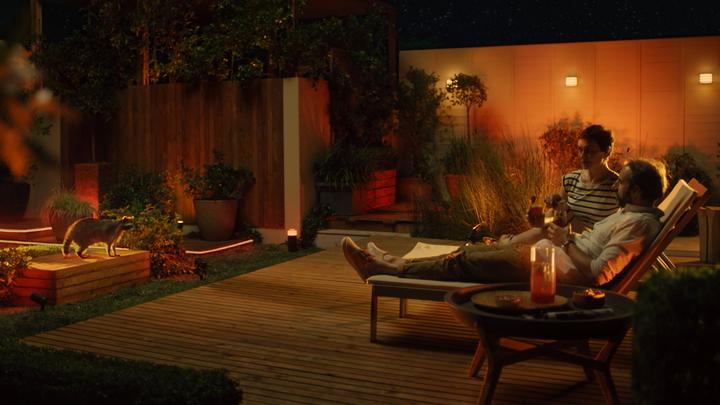 Actual product image Philips Hue Outdoor Extension (RGBW, 200 cm, Outdoor)