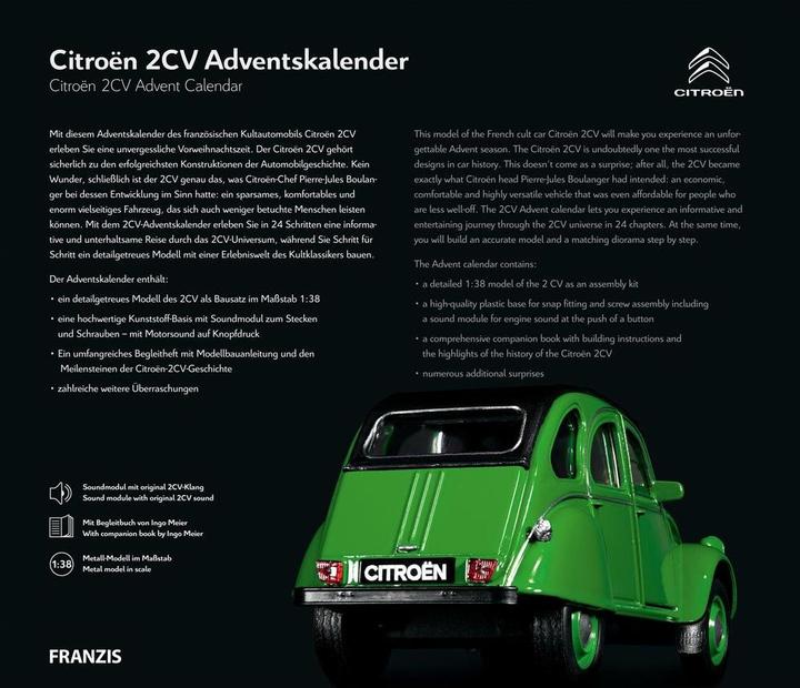Produktbild Franzis Citroen 2 CV "Ente"